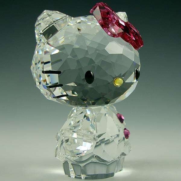 Swarovski Hello Kitty Pink Bow 1096877 - Vcrystals