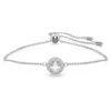 Swarovski Constella bracelet Round cut, White, Rhodium plated 5636266