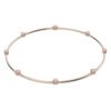 Swarovski Constella necklace Round cut, White, Rose gold-tone plated 5609710