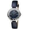 Swarovski Lovely Crystals Mini Watch, Leather strap, Black, Silver tone 5242898