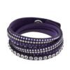 Swarovski Slake Rock Bracelet, Purple 5100098