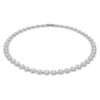 Swarovski Angelic necklace Round cut, White, Rhodium plated 5117703