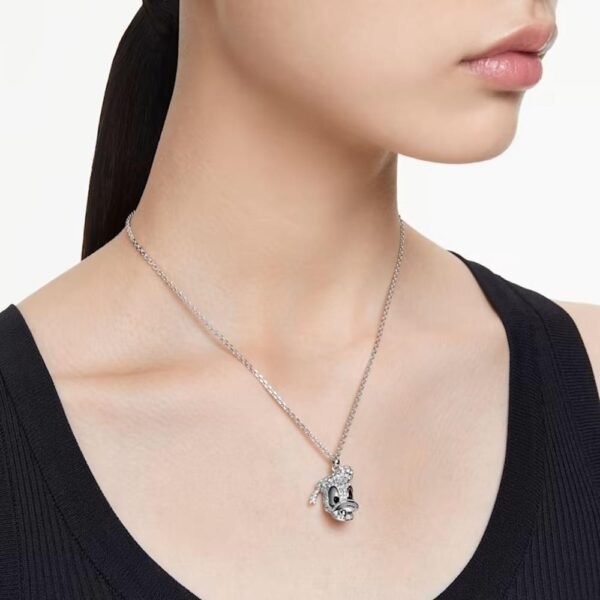 Swarovski Disney Donald Duck pendant White, Rhodium plated 5668775 - Image 2
