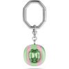 Swarovski Dulcis key ring Octagon cut, Multicolored, Rhodium plated 5713886