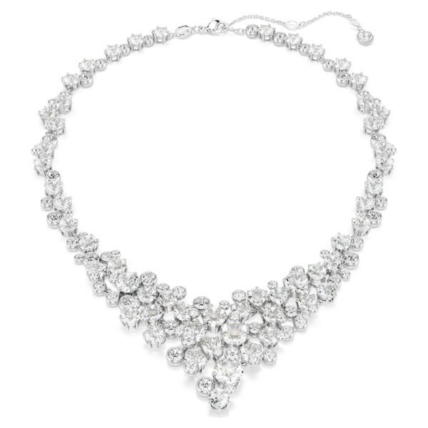 Swarovski Constella necklace Mixed cuts, Clasp, White, Rhodium plated 5732249