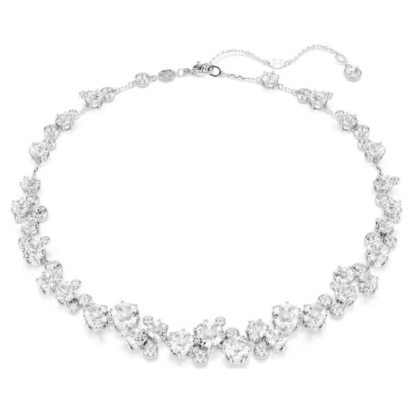 Swarovski Constella necklace Round cut, White, Rhodium plated 5722472