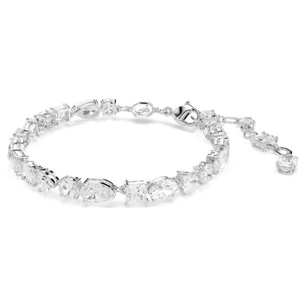 Swarovski Mesmera bracelet Mixed cuts, White, Rhodium plated 5731959