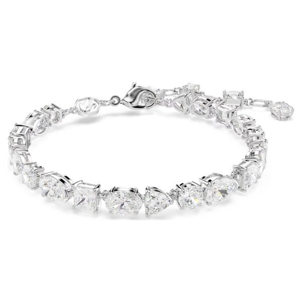 Swarovski Mesmera bracelet Mixed cuts, White, Rhodium plated 5731959