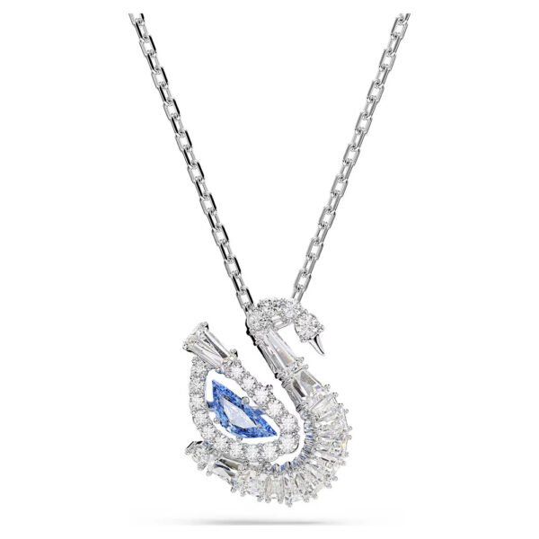 Swarovski Swan pendant Mixed cuts, Blue 5723389
