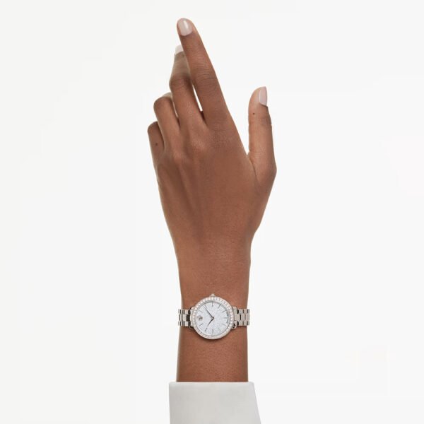 Swarovski Watch Swiss Made, Metal bracelet, Gold tone, Champagne gold-tone finish 5715026