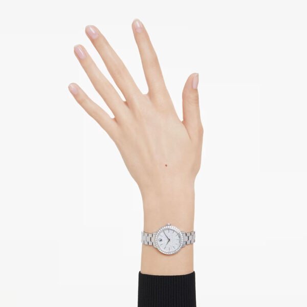 Swarovski Watch Swiss Made, Metal bracelet, Silver tone, Stainless steel 5706182