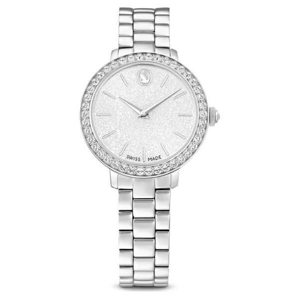 Swarovski Watch Swiss Made, Metal bracelet, Silver tone, Stainless steel 5706182