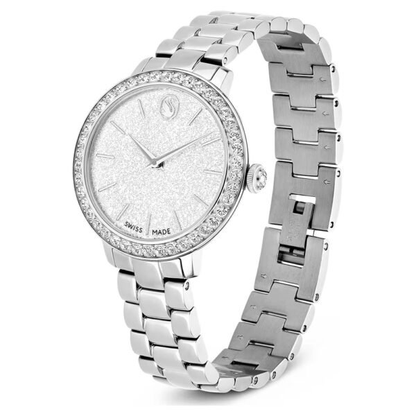 Swarovski Watch Swiss Made, Metal bracelet, Silver tone, Stainless steel 5706182