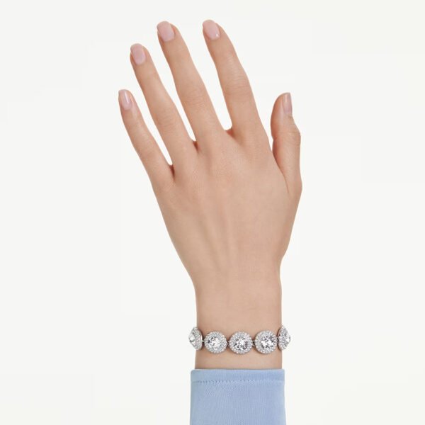 Swarovski Una Angelic bracelet White, Rhodium plated 5735343